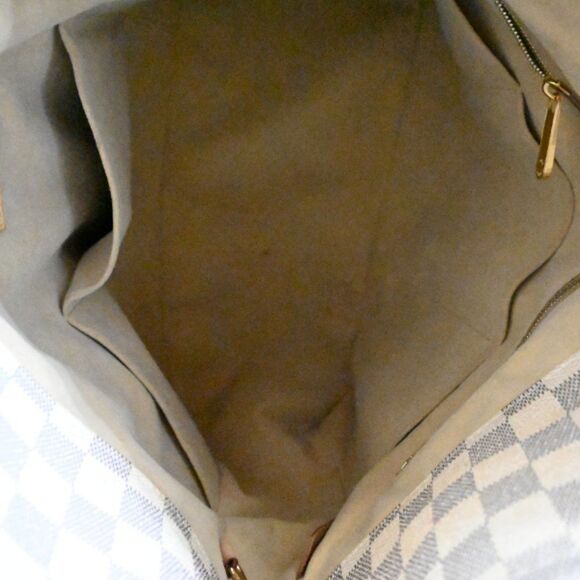 Louis Vuitton Artsy MM Damier Azur Hobo Bag White - Picture 8 of 8